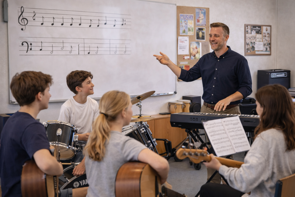 Lektiehjælp til musik i folkeskolen