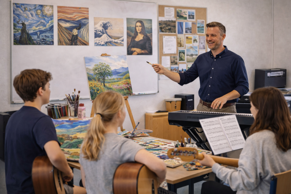 Lektiehjælp til billedekunst i folkeskolen