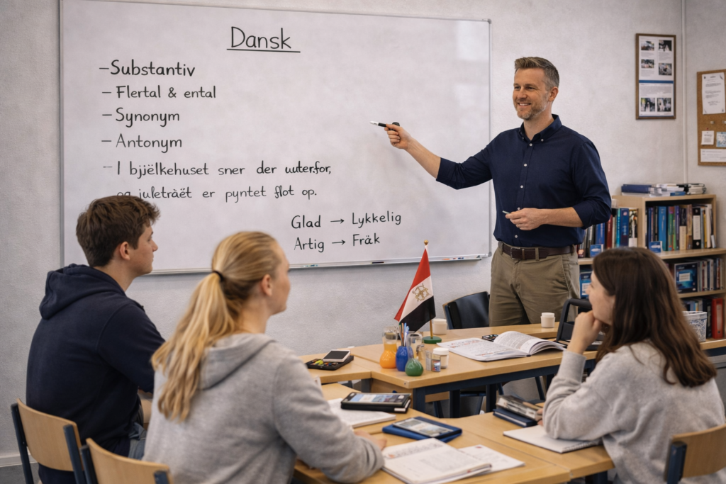 Lektiehjælp til dansk i gymnasiet