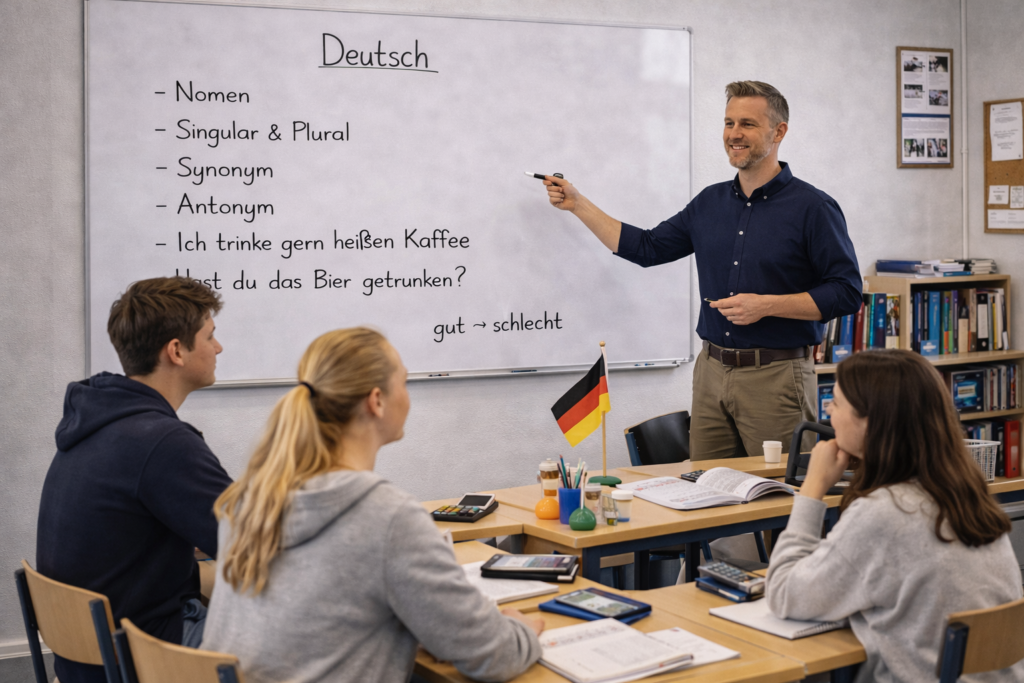 Lektiehjælp til tysk i gymnasiet