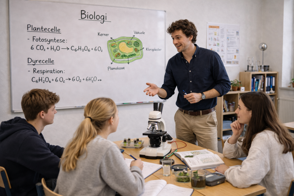 Lektiehjælp til biologi i gymnasiet