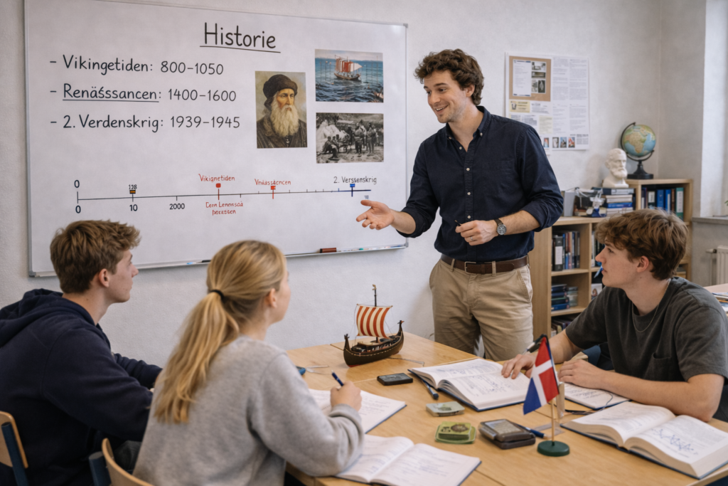 Lektiehjælp til historie i gymnasiet