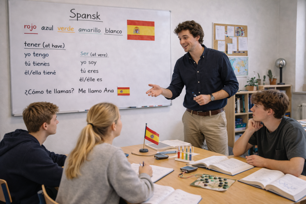 Lektiehjælp til spansk i gymnasiet