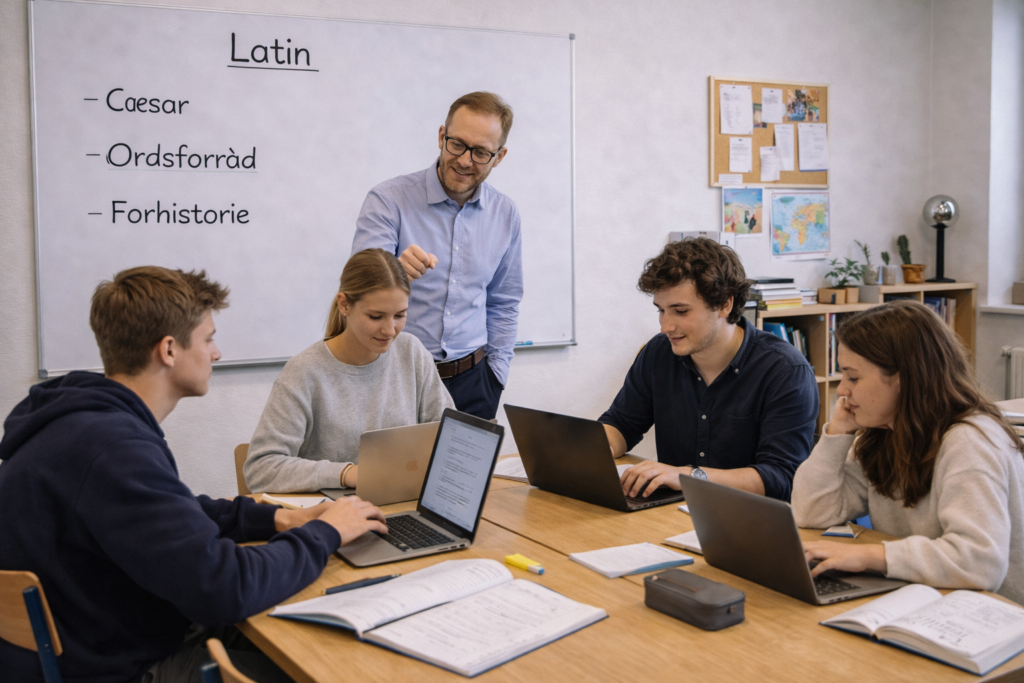 Lektiehjælp til latin i gymnasiet