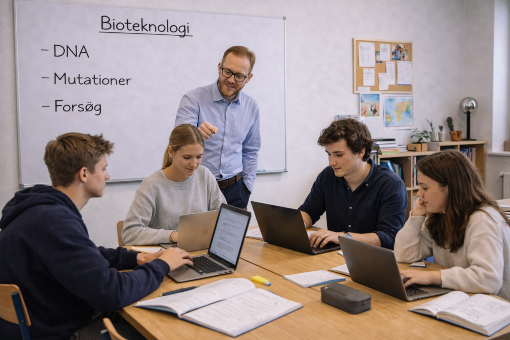 Lektiehjælp til Bioteknologi i gymnasiet