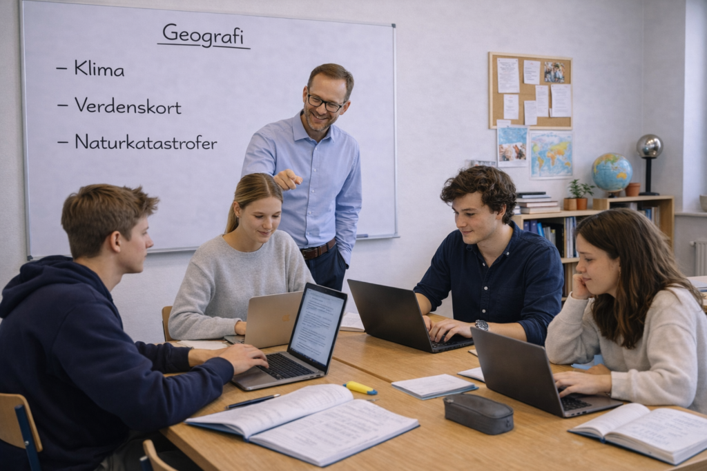 Lektiehjælp til geografi i gymnasiet